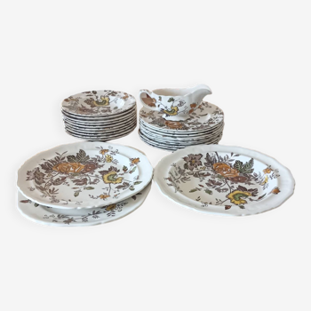 Mason s Chantilly English earthenware tableware set