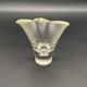 Vintage glass photophore in the shape of a calla lily – a