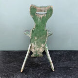 Antique milking chair