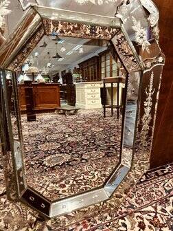 Antique Venetian mirror