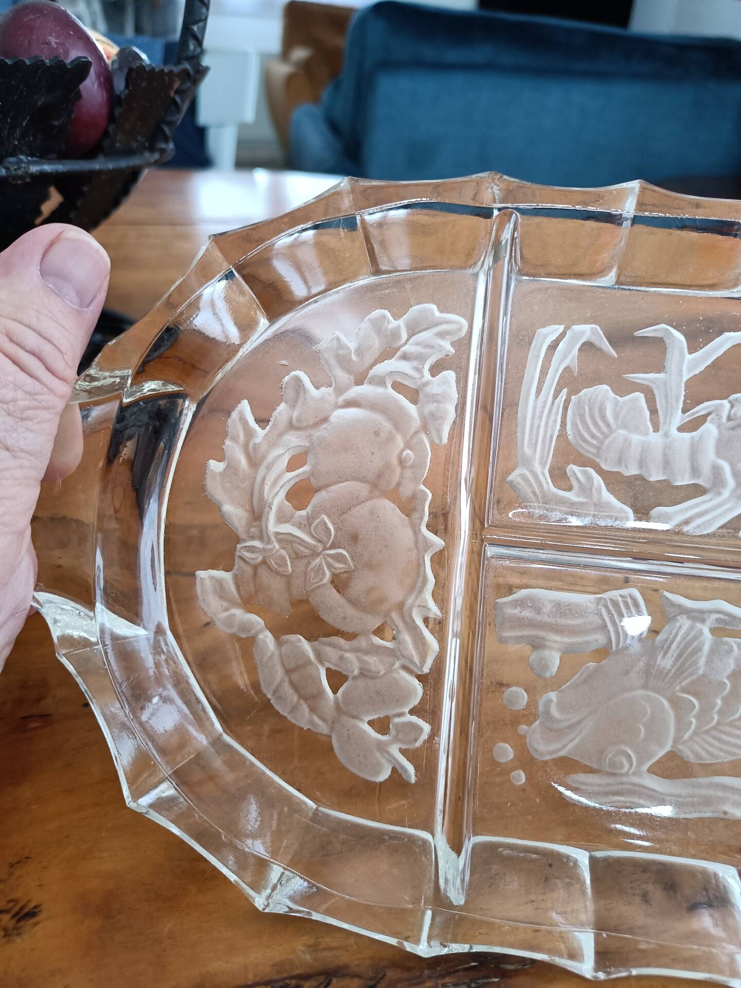 Serving dish 1930, Art Deco.
