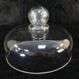 Old cheese bell in blown glass