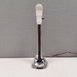 Glass table lamp, made by Swedish Flygsfors in the 1960s