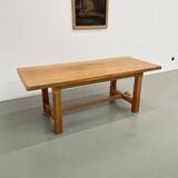 2m solid elm farmhouse table