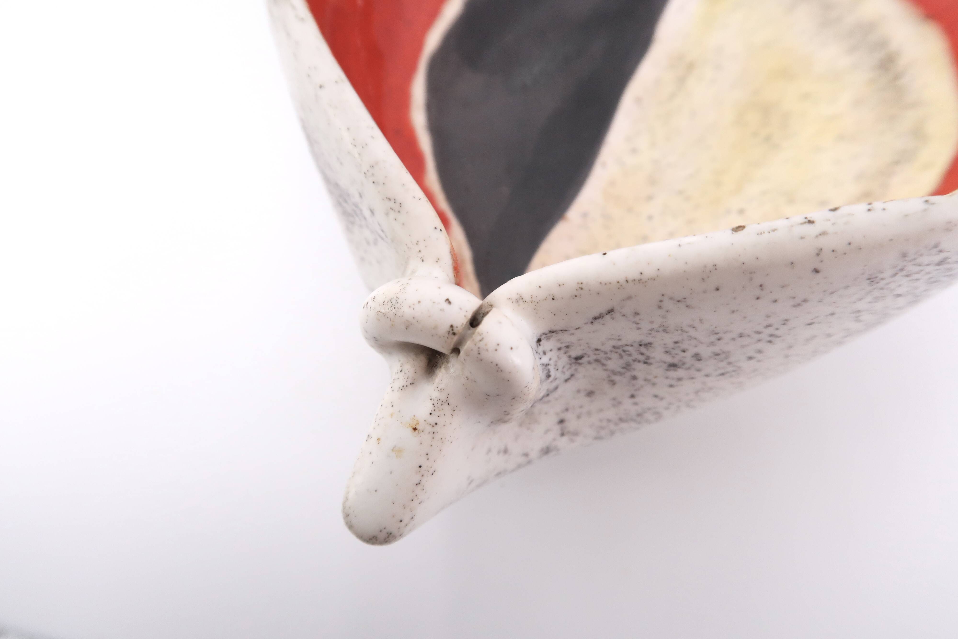 Empty ceramic pocket abstract decoration by Mado Jolain