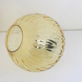 Chiseled glass hanging lamp