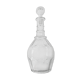 Moulded glass carafe