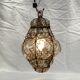 Lantern cage in blown glass style Murano dimension: H-28cm- D-18cm-