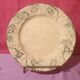 Pair of large round dishes Boulenger Choisy le Roi Derby Terre de fer