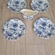 4 plates and sauce boat Villeroy et Boch modèle Paradiso
