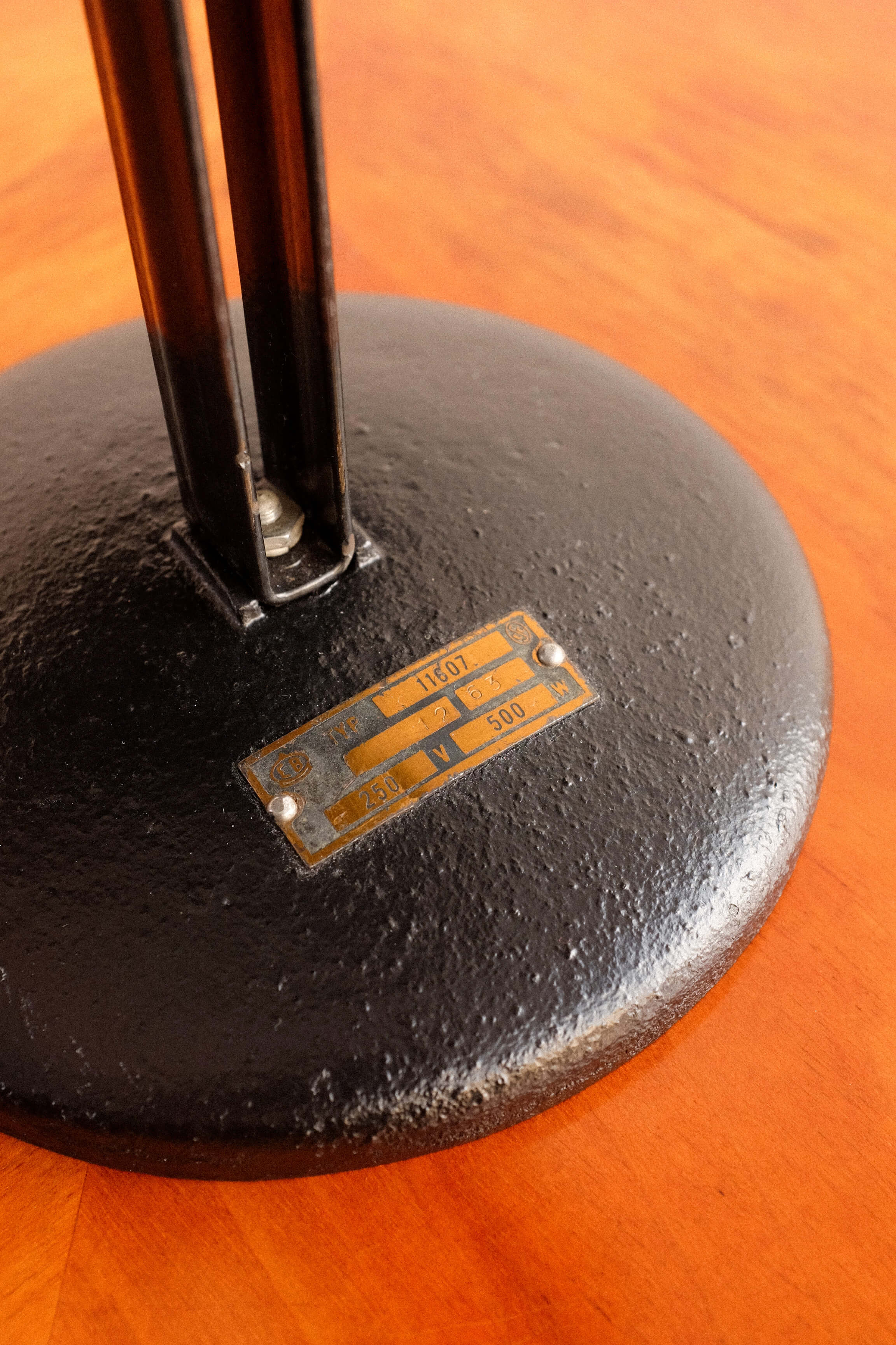 Industrial Czechoslovakian Adjustable Table Lamp, 1960s