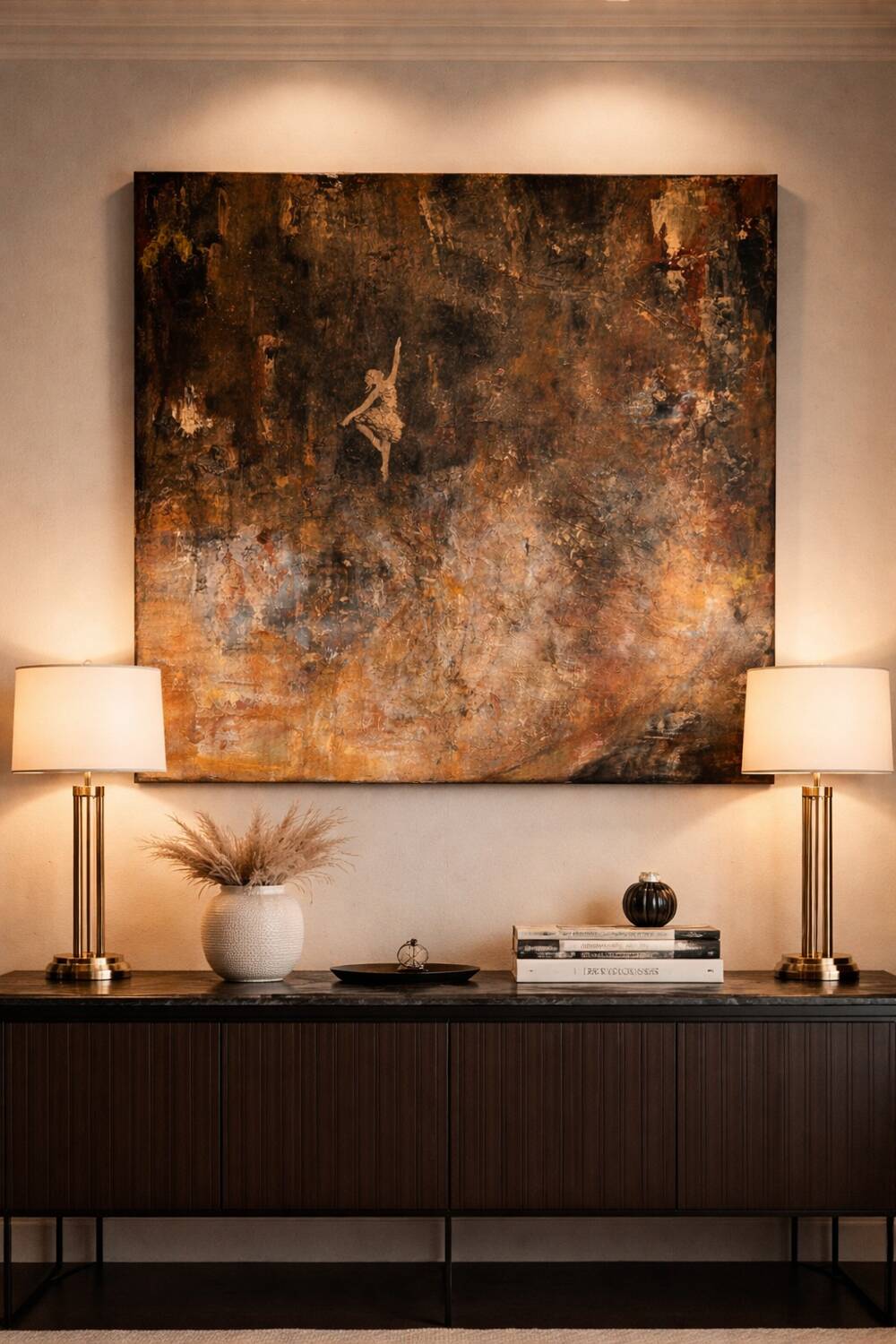 Acrylic on canvas 70 × 80 cm