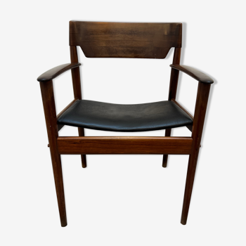 Danish armchair in rosewood Grete Jalk