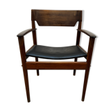 Fauteuil danois en palissandre de Grete Jalk