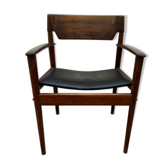 Fauteuil danois en palissandre de Grete Jalk