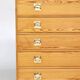 70s six-drawer chest of drawers