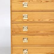 70s six-drawer chest of drawers