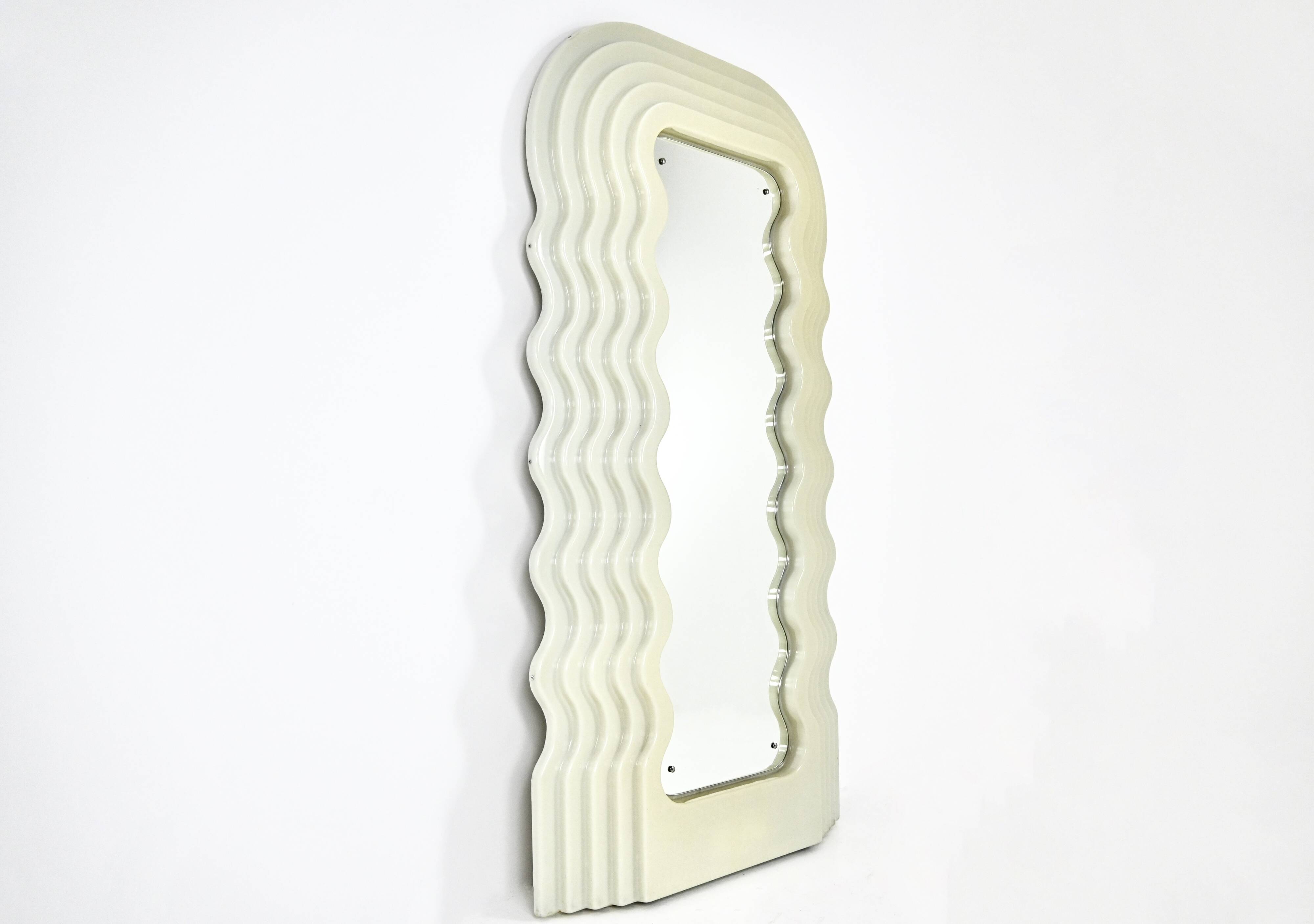 “Ultrafragola” mirror by Ettore Sottsass for Poltronova, 1970s, 1