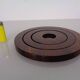 Danish Rosewood Coasters, 1960s, Set of 3