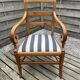 Antique wooden armchair