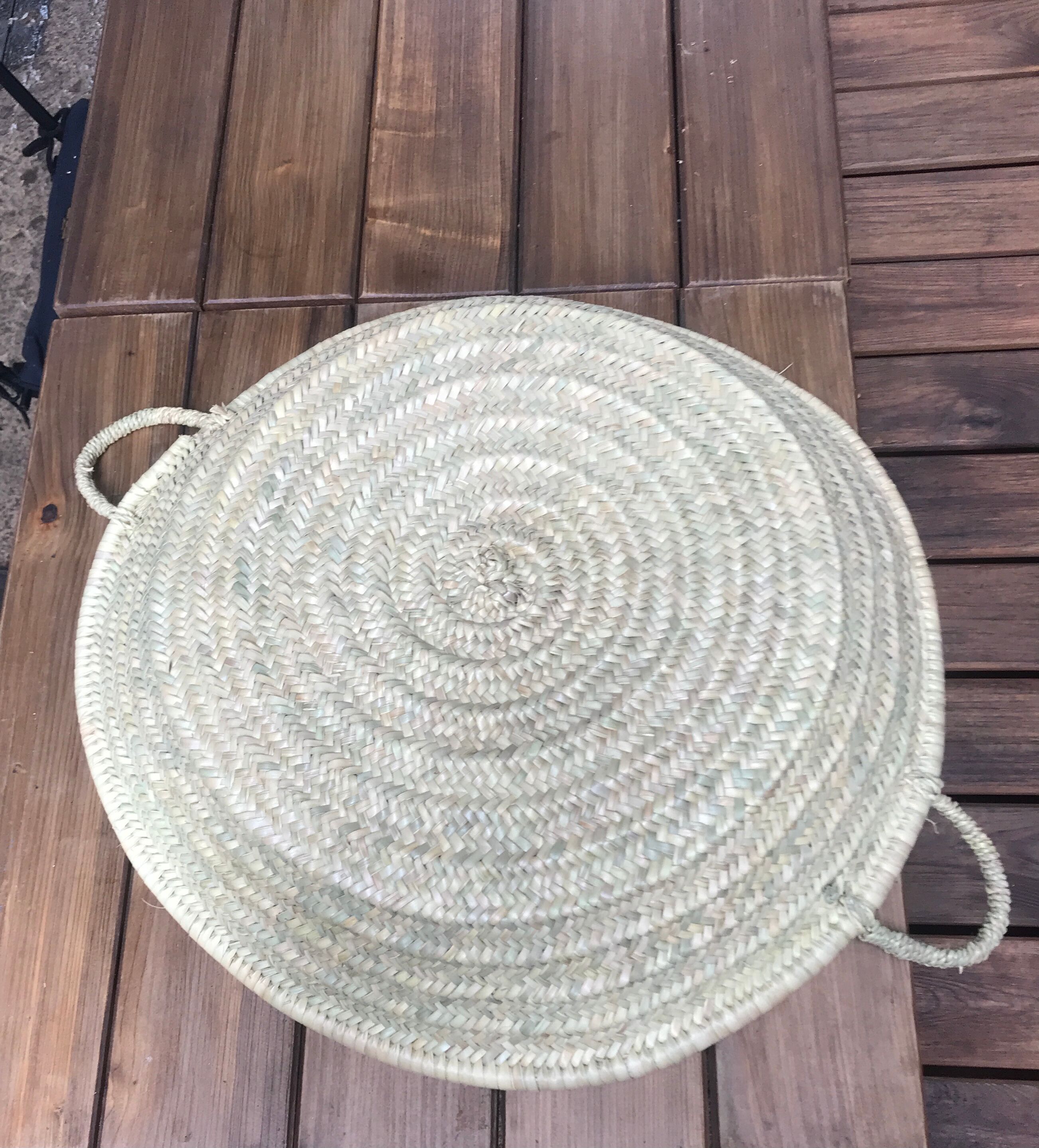 Large basket with handles