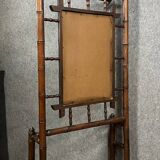 Coat rack with Chinese style bamboo umbrella stand circa 1880
