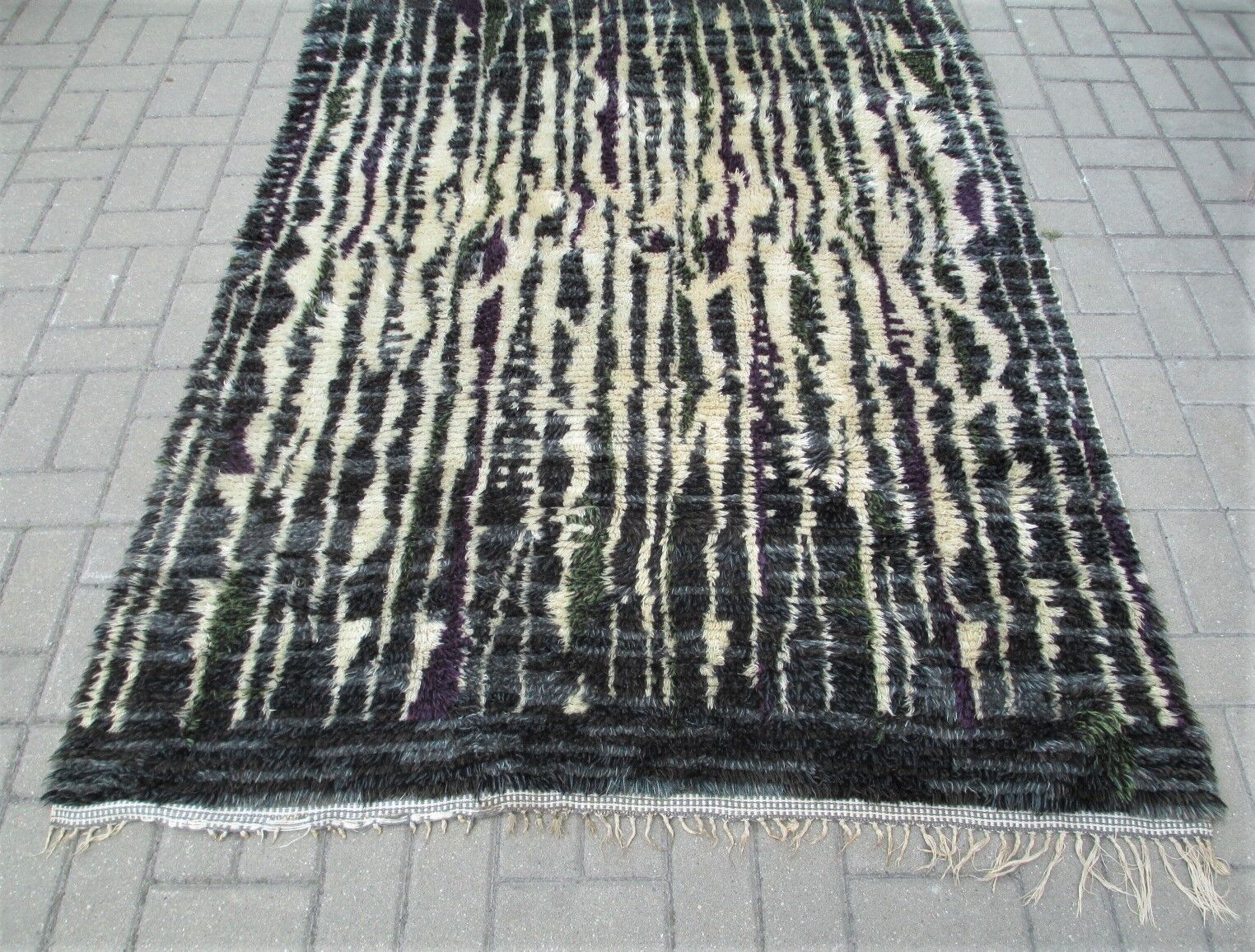 Tapis 195x140, Suède, années 1960