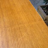 Vintage wood and bamboo desk