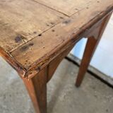 Solid wood desk with a drawer 1900