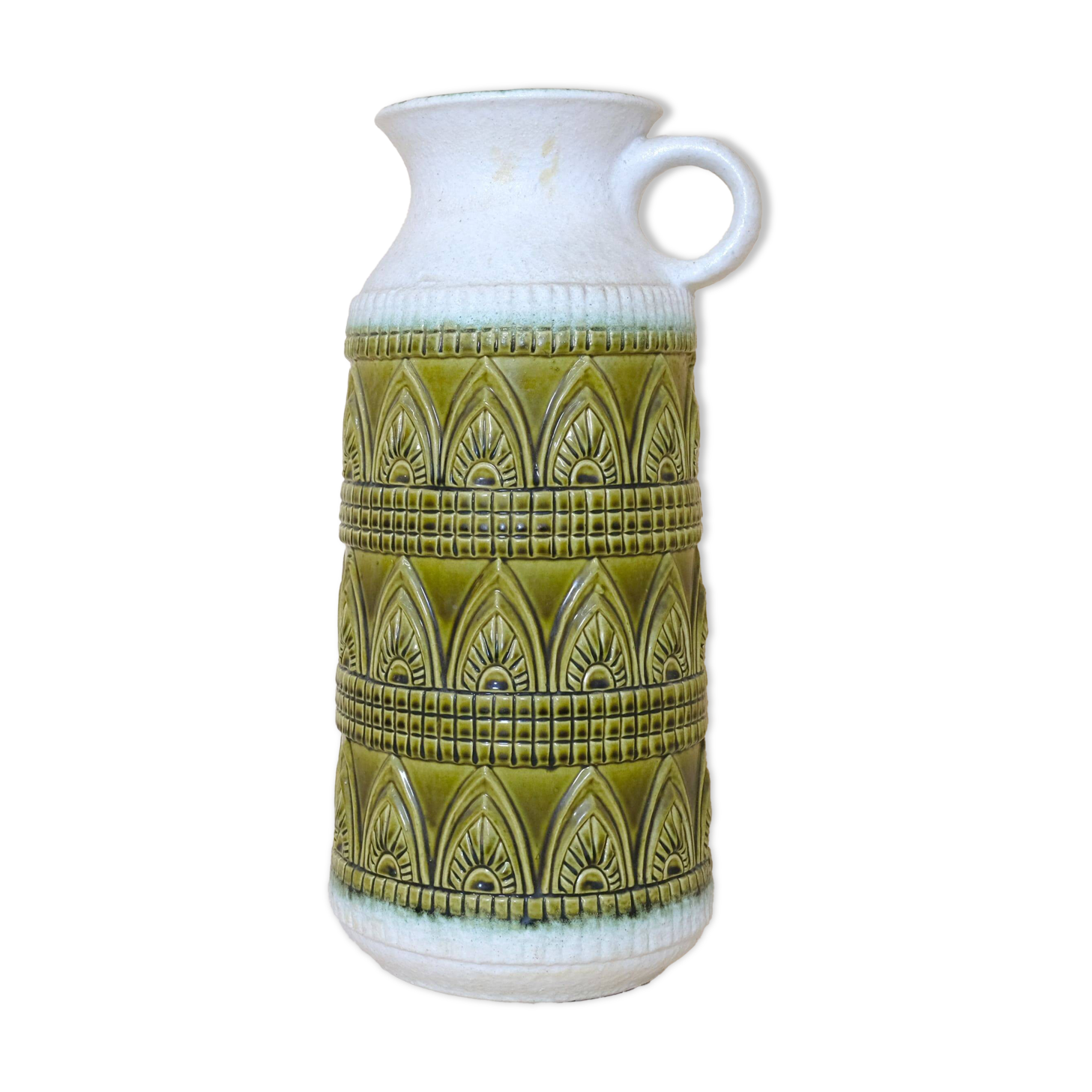 Large ceramic vase, German work from the 60s.