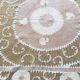 Vintage hand-embroidered tablecloth 140x158 cm