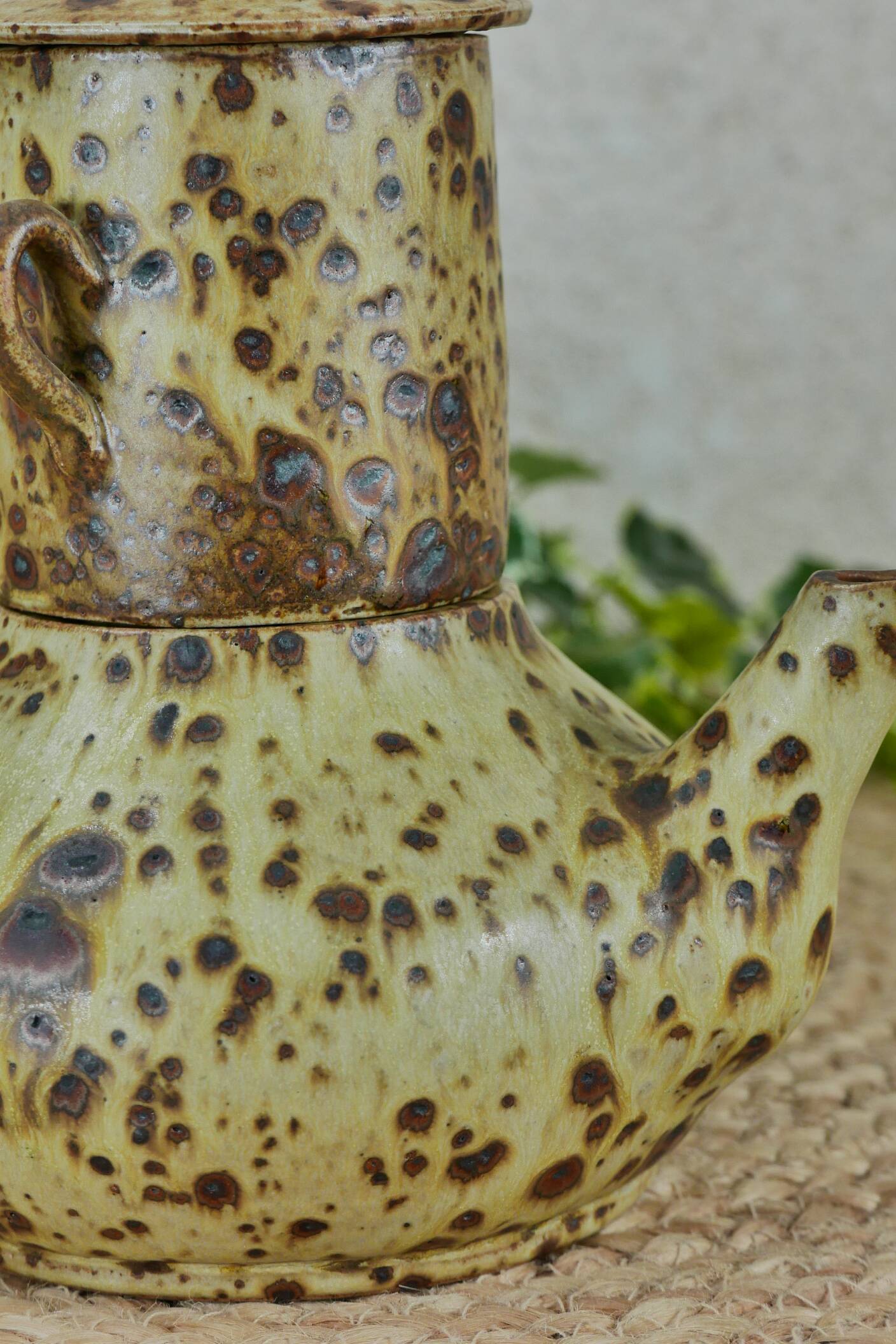 stoneware teapot from the 1960s