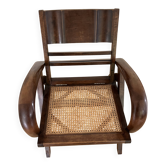 Chandernagore wooden armchair