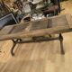 Table basse brutaliste par max & dominique picard 1950