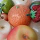 Alabaster fruit cup