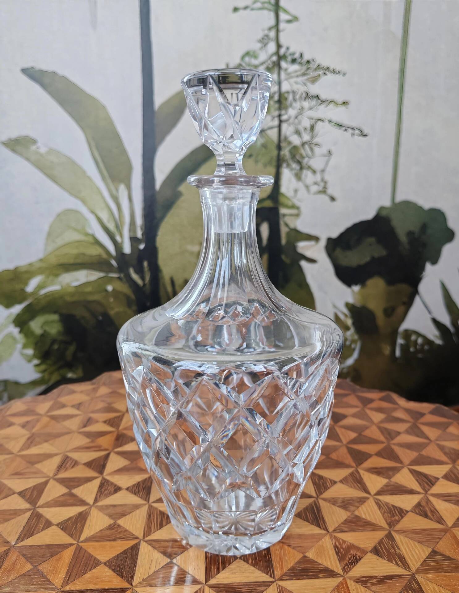 Vintage liqueur service St Louis