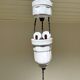 Opaline art deco suspension / rise and fall
