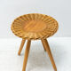 Mid century rattan stool by Jan Kalous for Úluv, 1960´s, Czechoslovakia