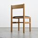 Chaise en Acajou Blond par André Sornay, circa 1960