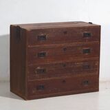 Antique Japanese chest of drawers – Meiji/Taishō period (c. 1890-1926) #50