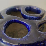 Vase en raku vintage