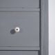 Antique silver-grey chest of drawers (c.1900) #18