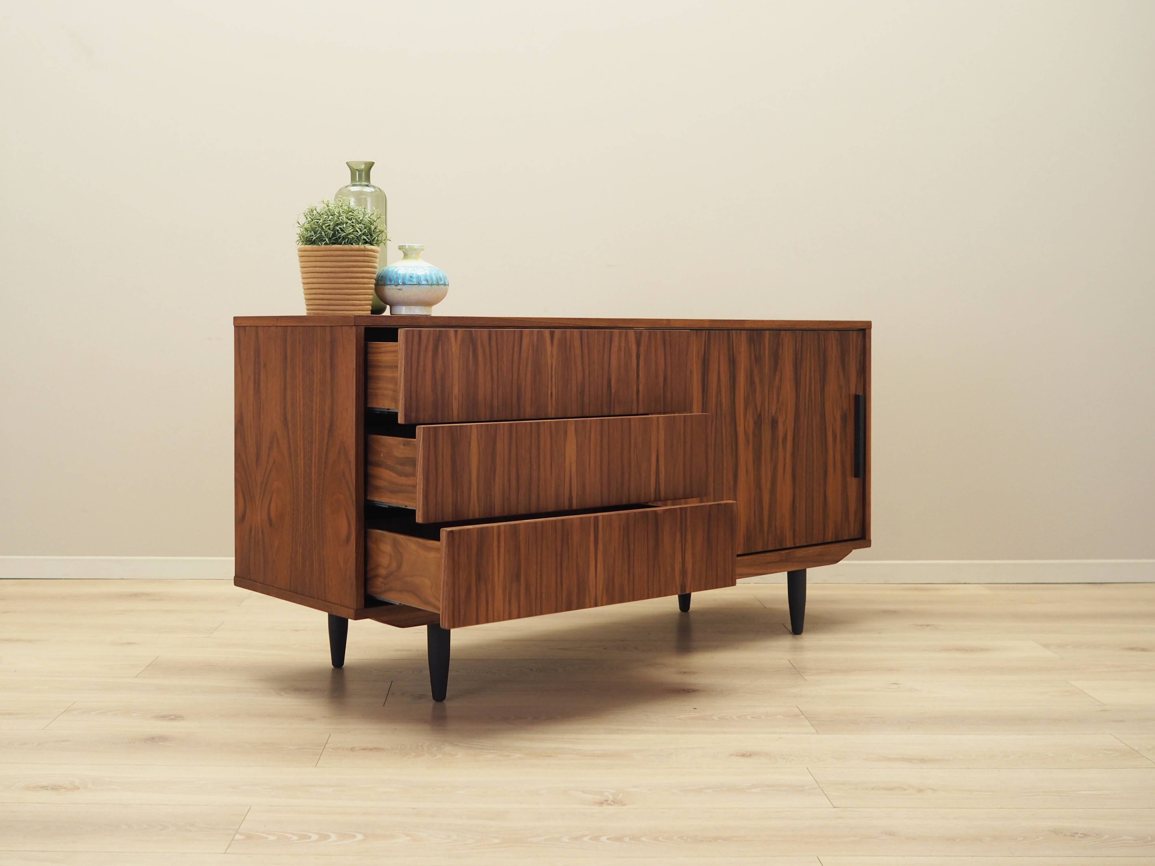 Walnut dresser, Scandinavian design