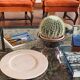 Pink marble centerpiece / tray, up&up italy, 1970s