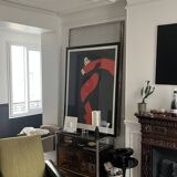 Large lithograph by René Gruau