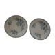 2 Plates faience old Bondonviller decoration MURE wild fruit iron earth diameter 22 cm