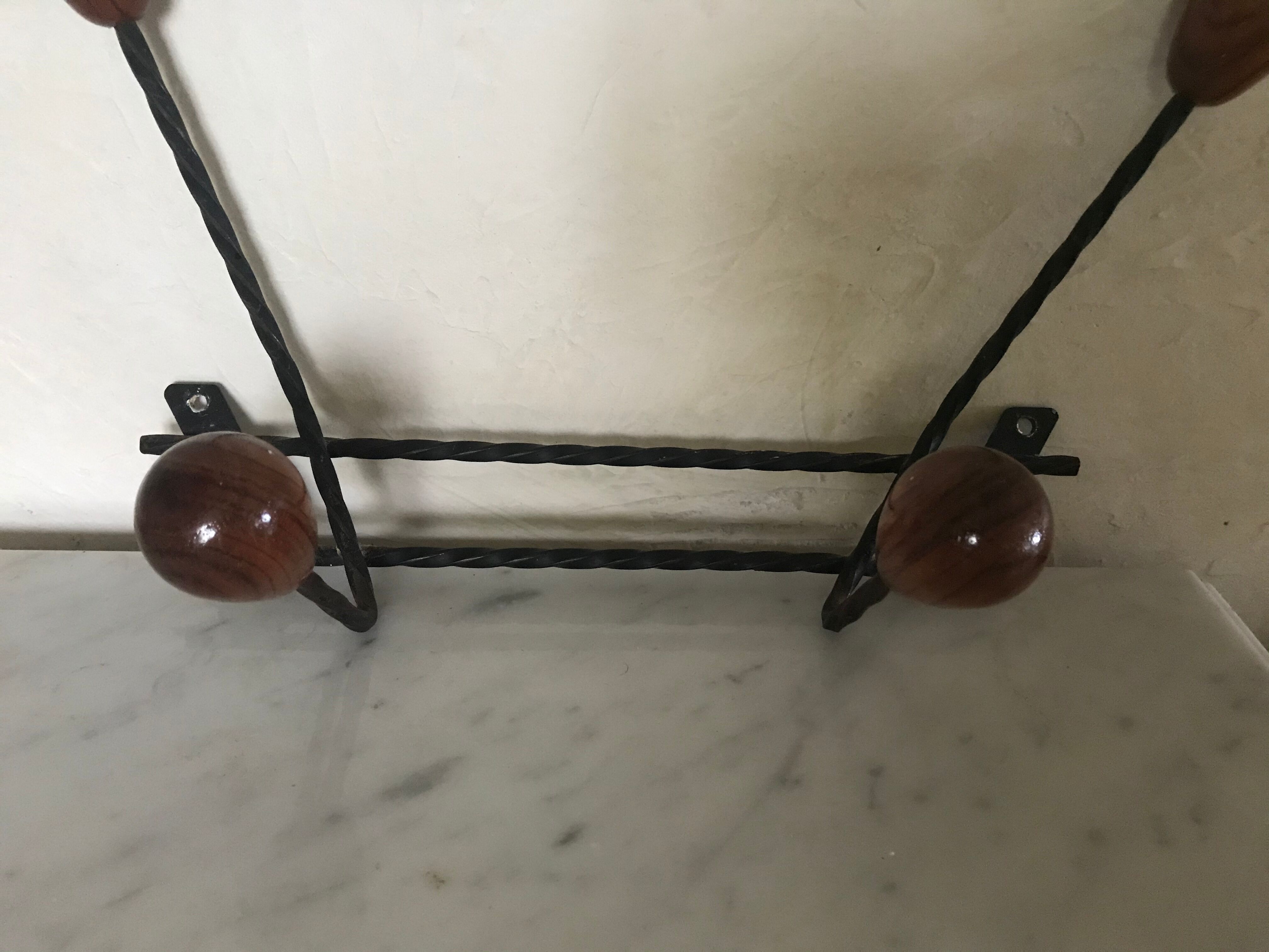 60s coat rack