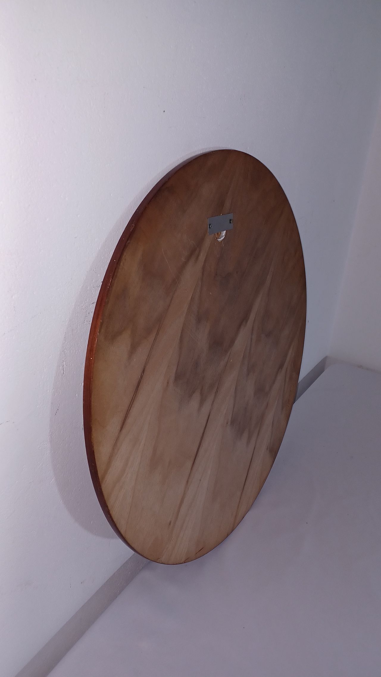 Miroir scandinave vintage en palissandre, années 1970