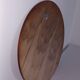 Miroir scandinave vintage en palissandre, années 1970