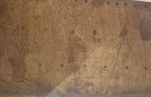 Table basse industrielle, vers 1970